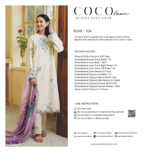 10A -ROHI -  COCO LAWN UNSTITCHED 24