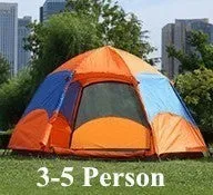 3-5/5-7 Person Advanced Automatic Quick Set up Design Outdoor Beach Tent