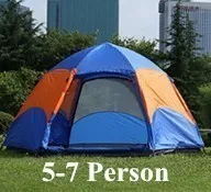 3-5/5-7 Person Advanced Automatic Quick Set up Design Outdoor Beach Tent