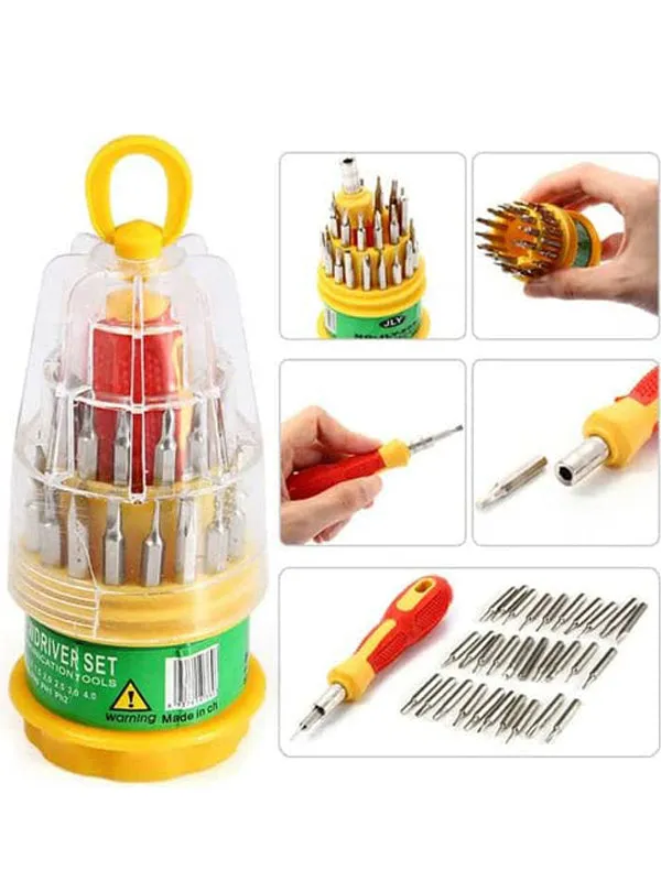 31 in 1 Pocket Precision Screwdriver Set