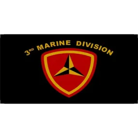 3rd Marine Division Photo License Plate