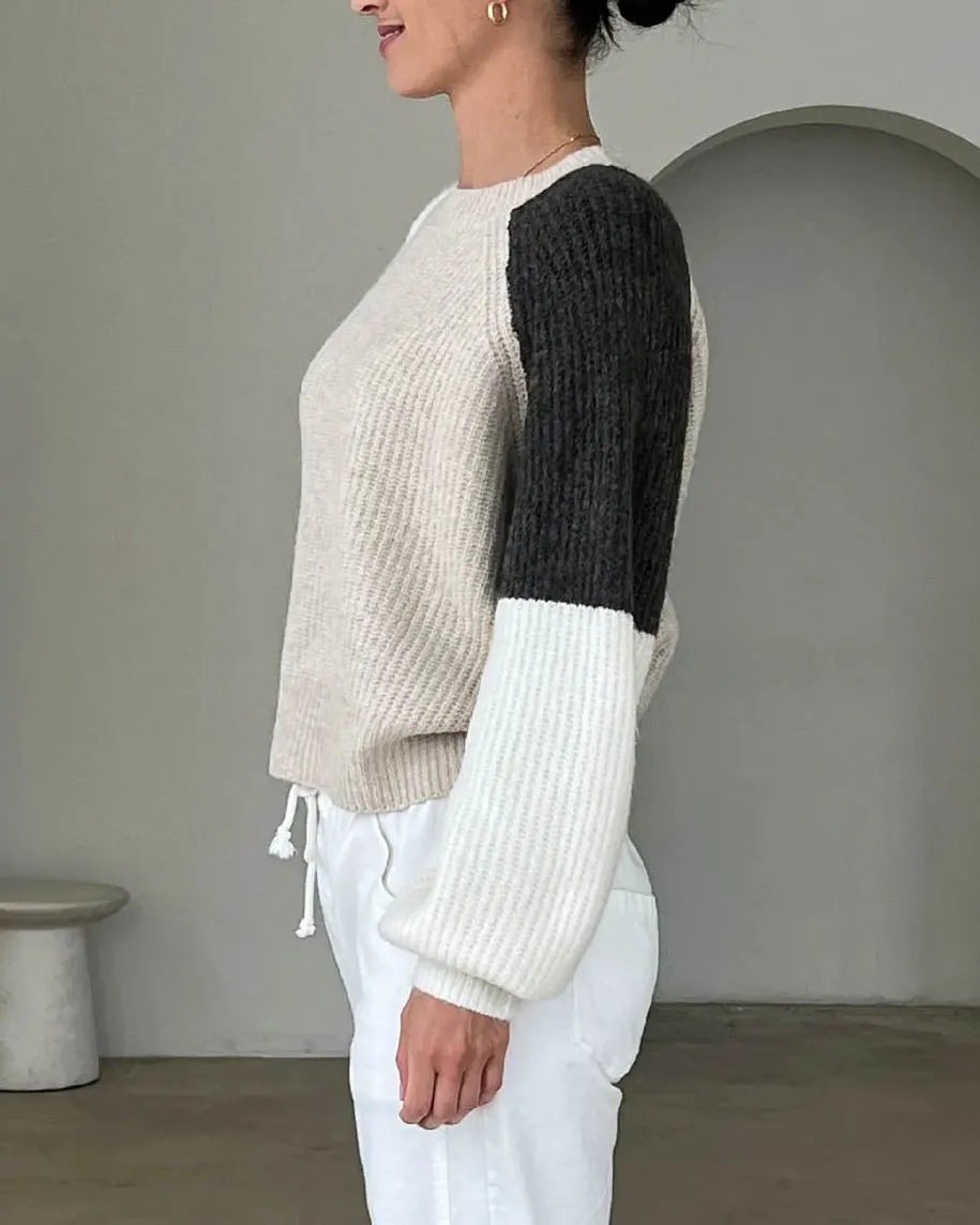 Abbey Block Knit