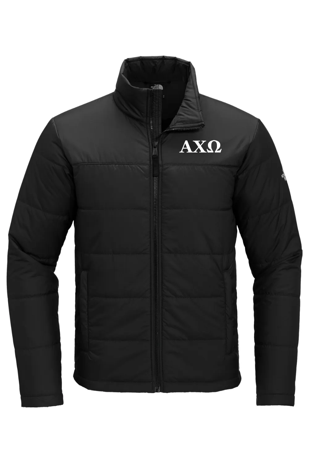 Alpha Chi Omega - North Face Everyday Insulated Jacket - White Embroidered Letters