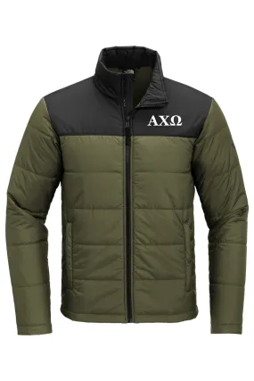 Alpha Chi Omega - North Face Everyday Insulated Jacket - White Embroidered Letters