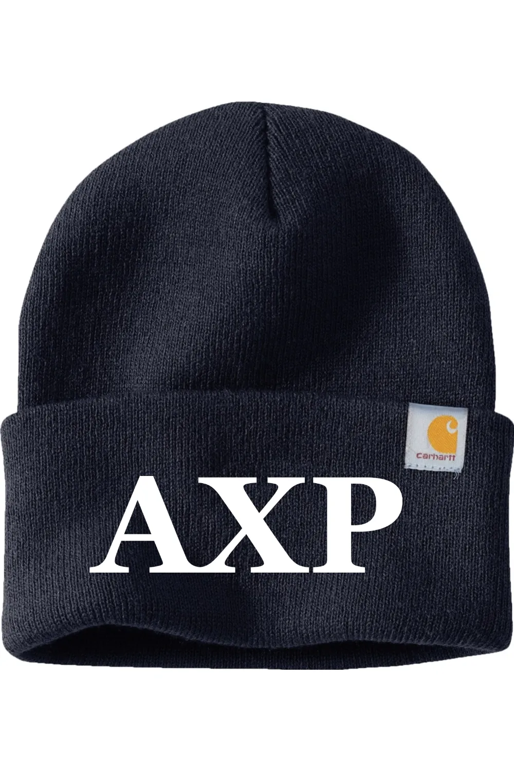 Alpha Chi Rho - Carhartt Watch Cap 2.0 - White Embroidered Letters