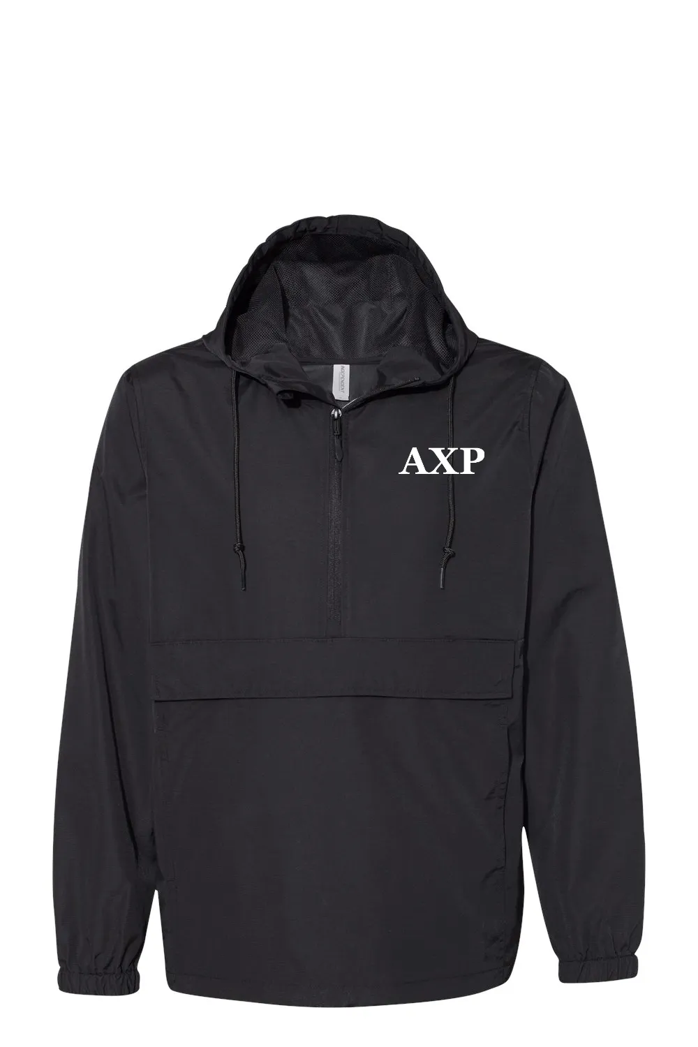 Alpha Chi Rho - Nylon Anorak - White Embroidered Letters