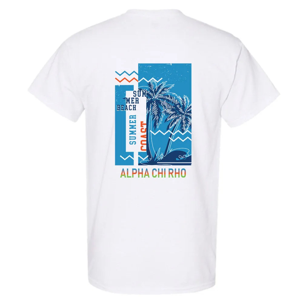 Alpha Chi Rho Summer Waves T-Shirt