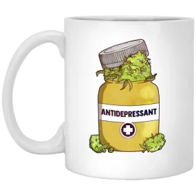 Antidepressant 11 oz. White Mug