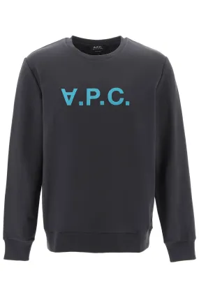 A.p.c. flock v.p.c. logo sweatshirt