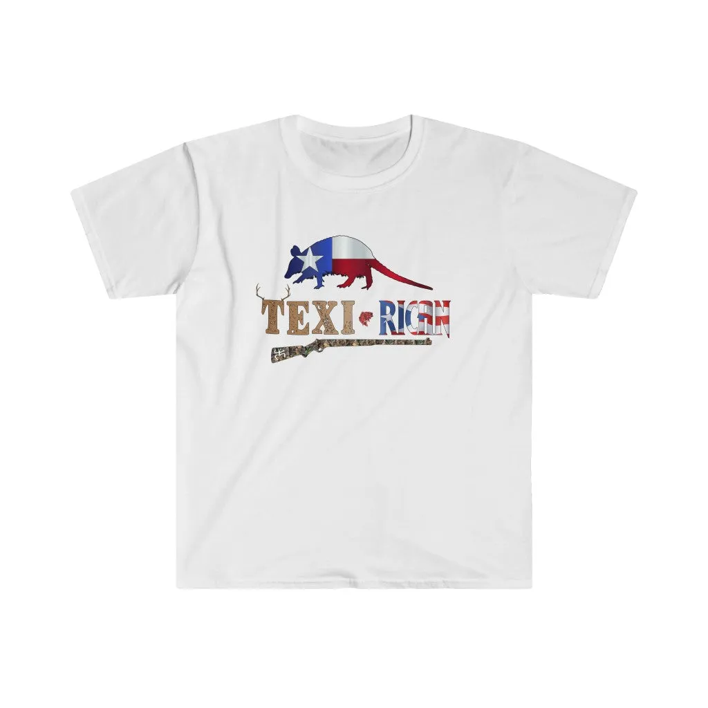 Armadillo Texi-Rican - Unisex Softstyle T-Shirt