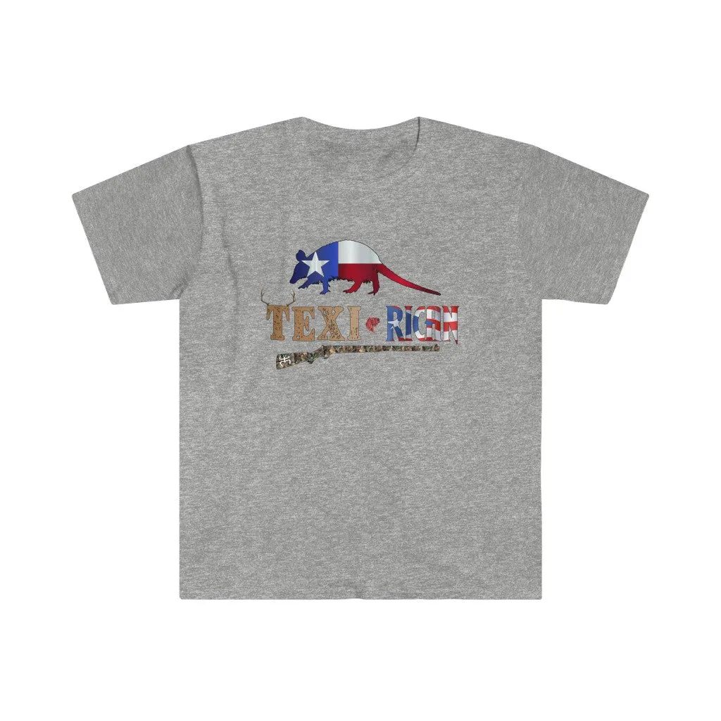 Armadillo Texi-Rican - Unisex Softstyle T-Shirt