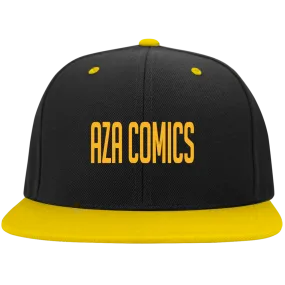 Aza Comics Gold Snapback Hat