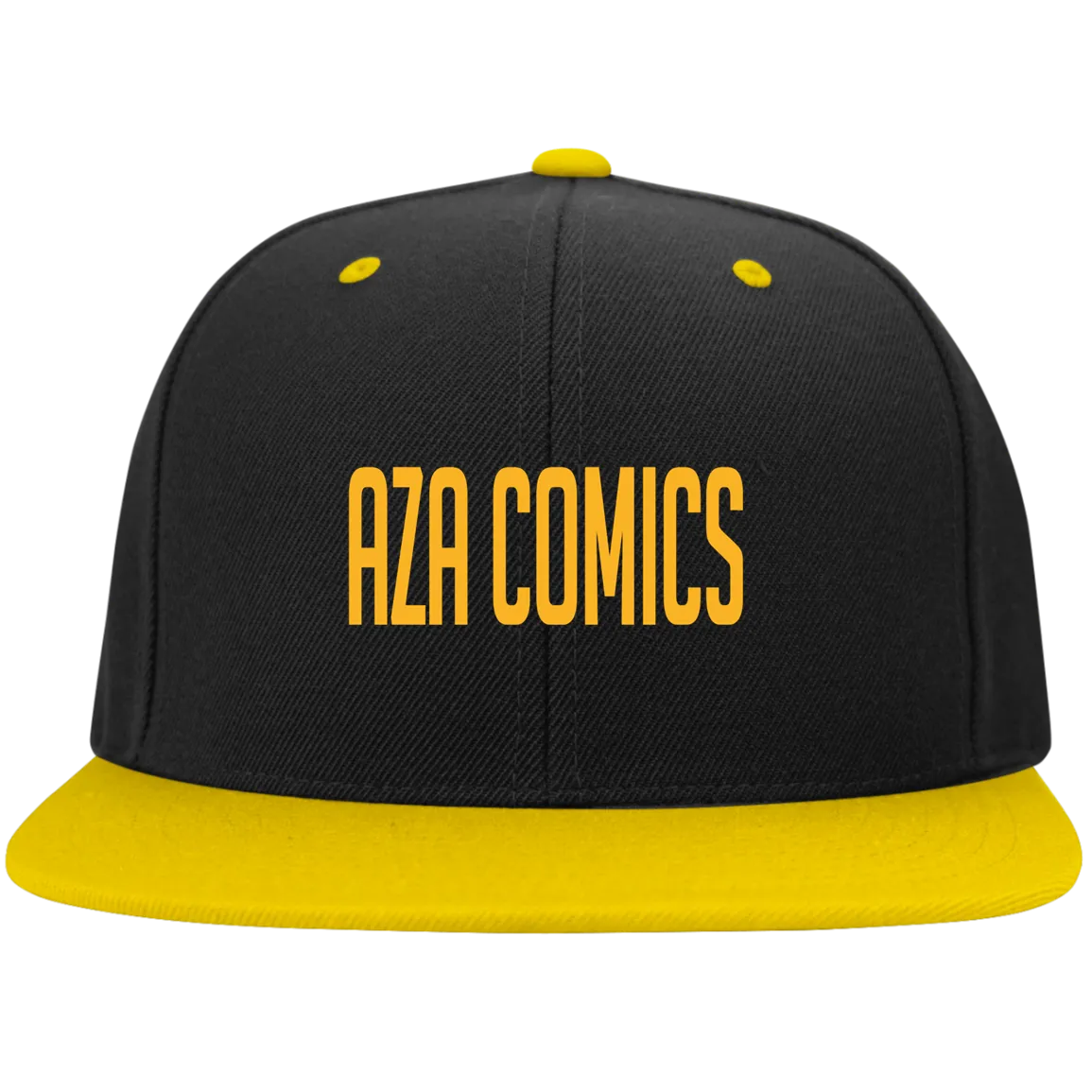 Aza Comics Gold Snapback Hat