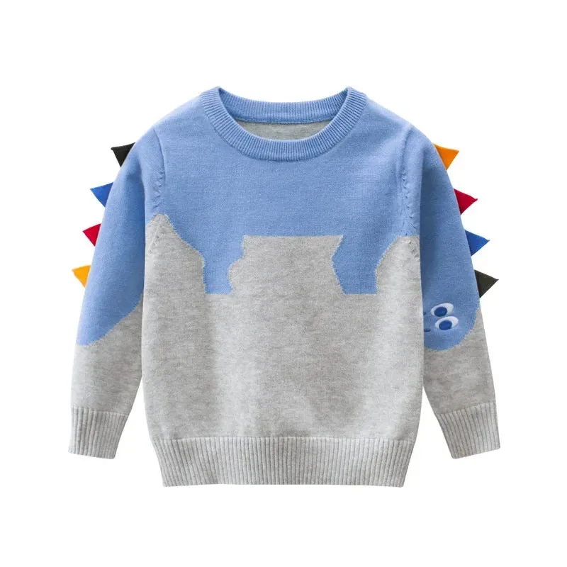 Baby Boy 2024 Dinosaur Animal Casual Sweaters