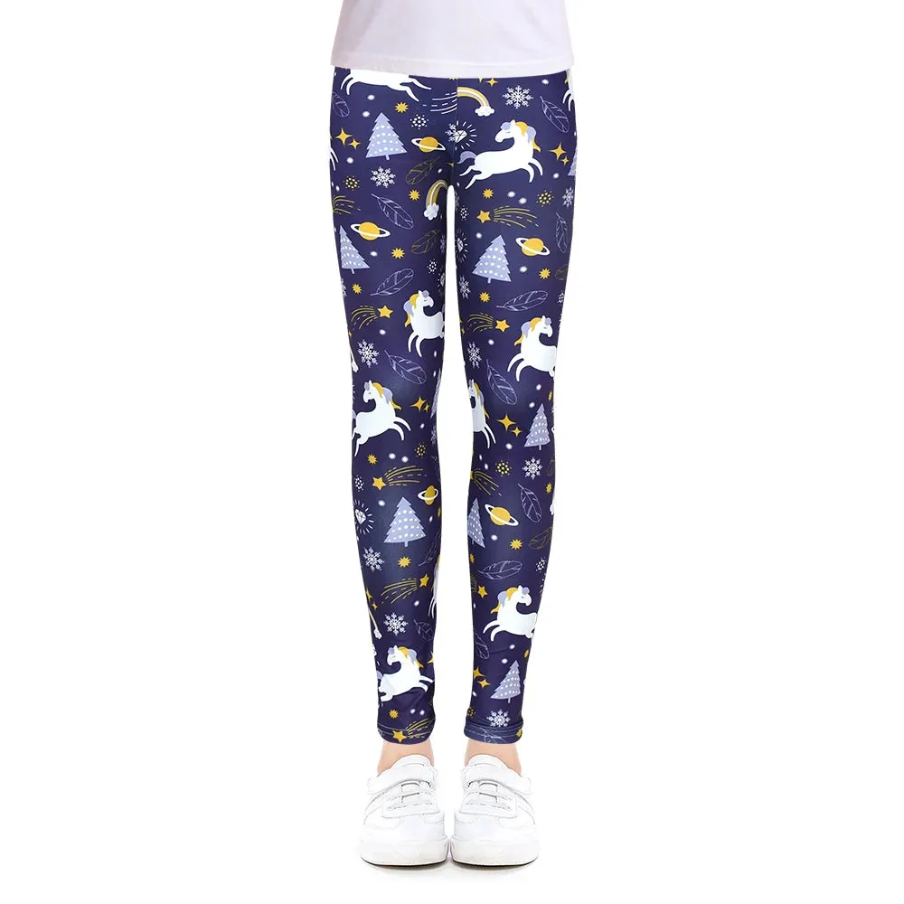 Baby Girl SEA Ocean Jellyfish 4-12Y Pencil Leggings