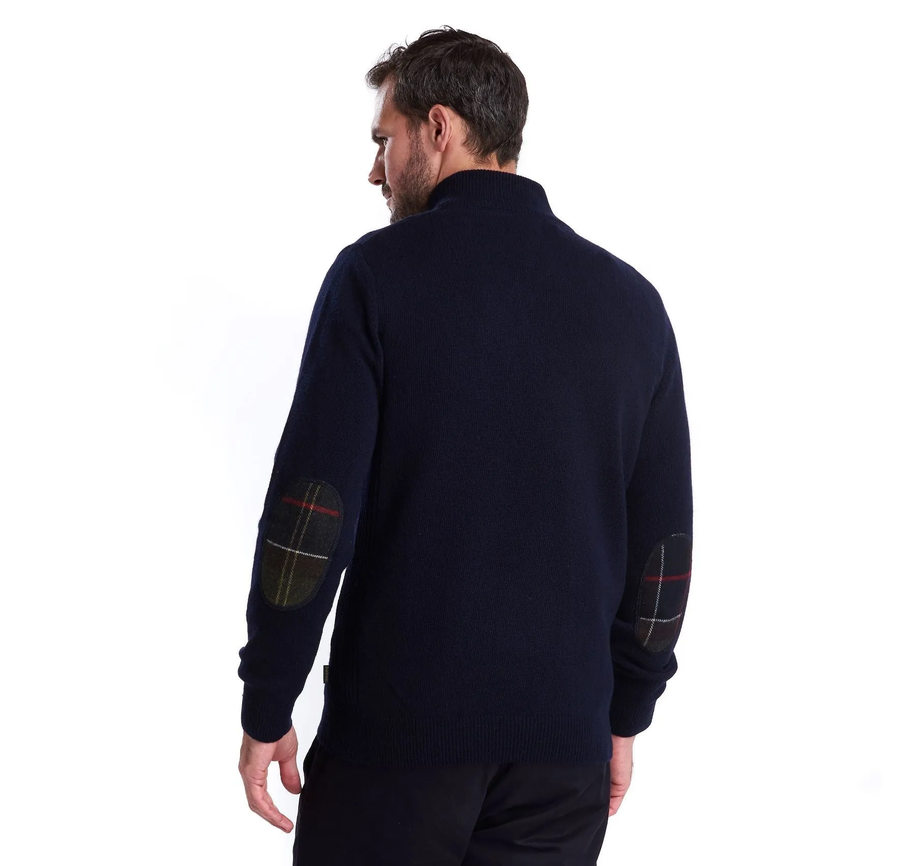 Barbour Men's Holden Half Zip Lambswool Jumper