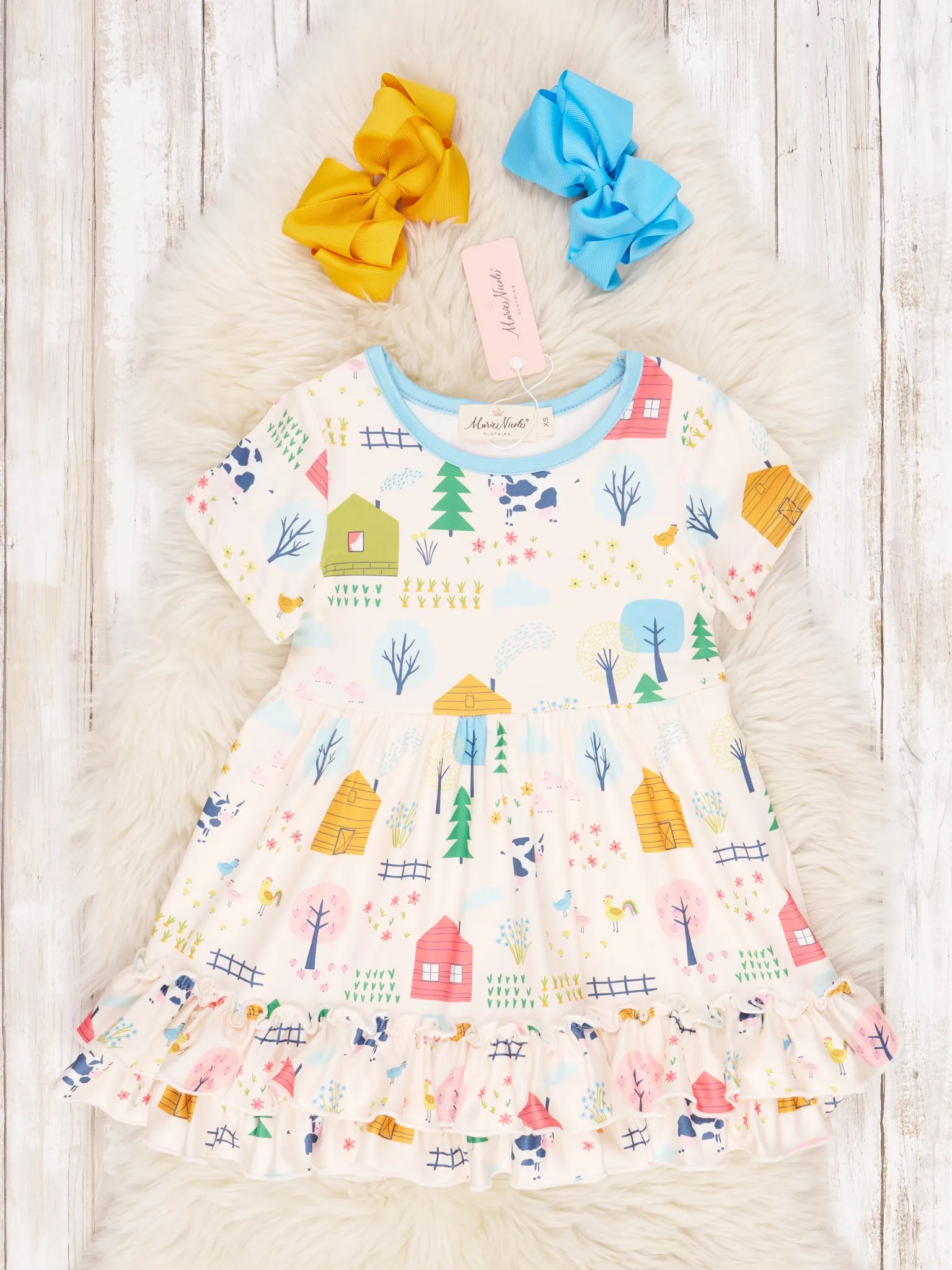 Barn Life Ruffle Dress