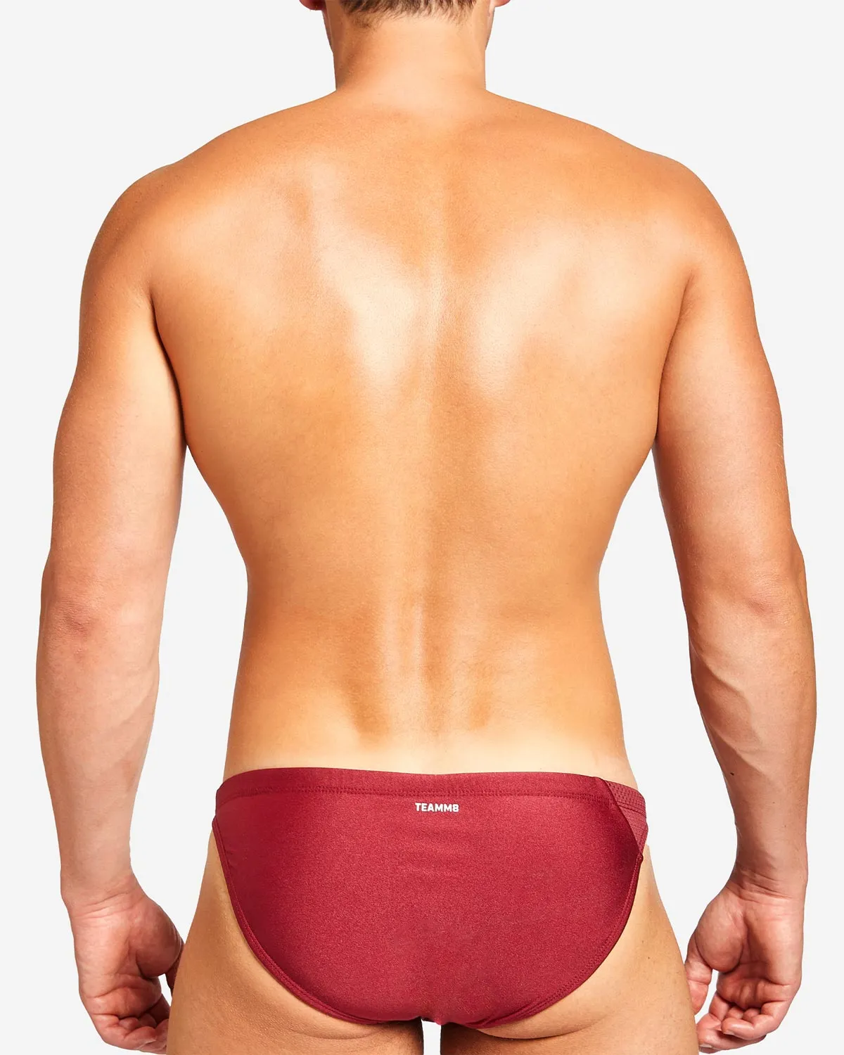 Bass Mesh Swim Brief - Burgundy