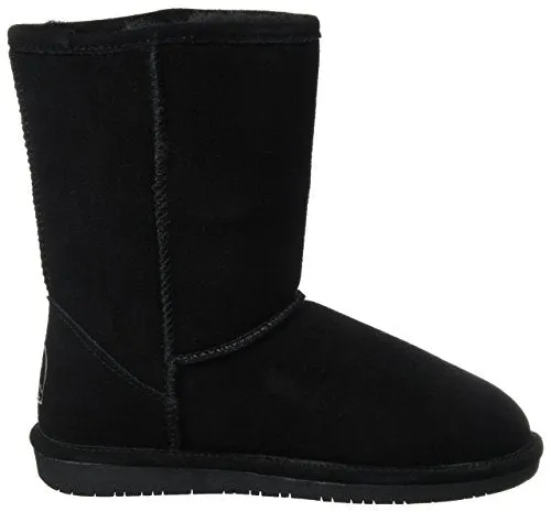 Bearpaw Emma Short Black  Sheepskin Comfortable Boots