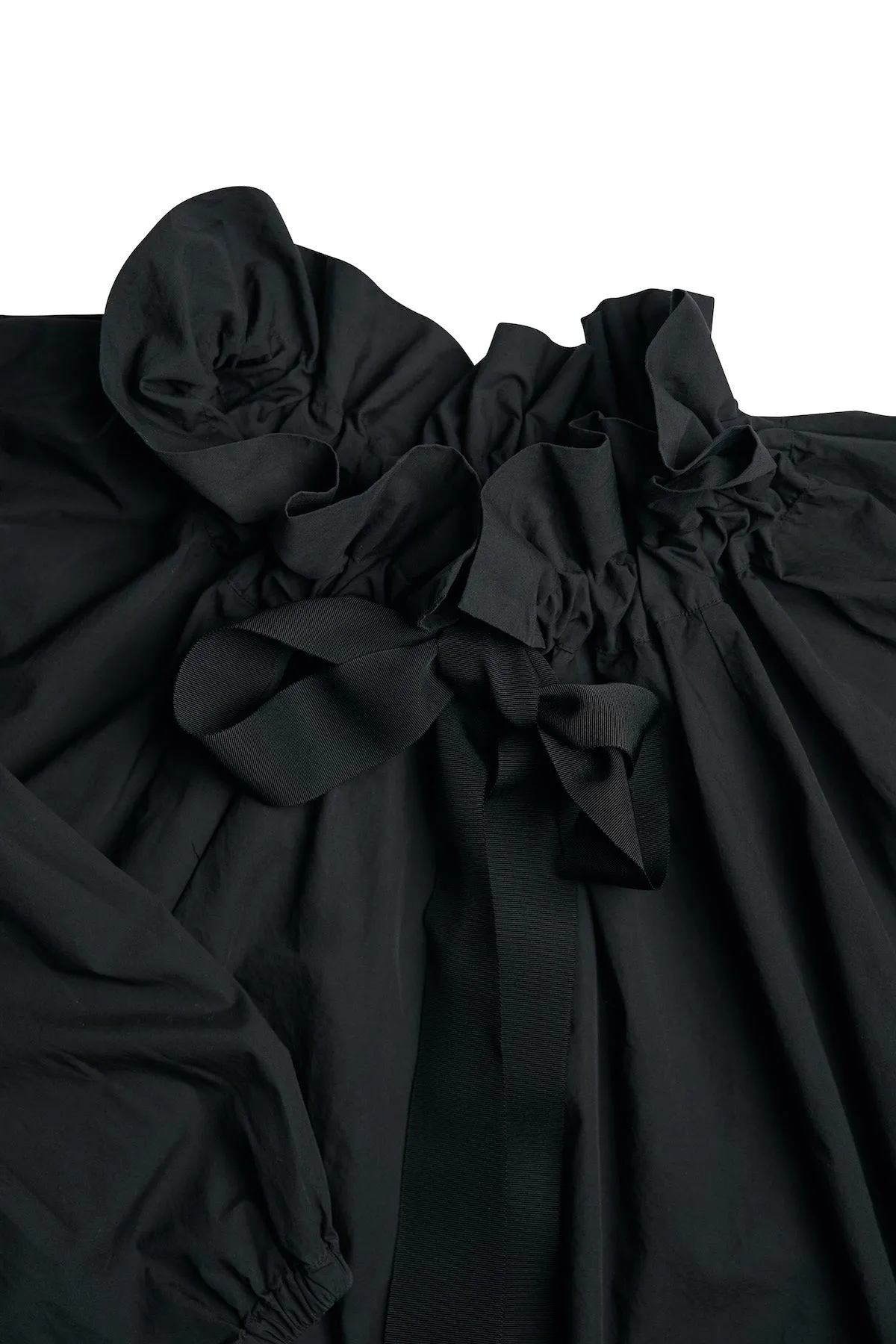 BEAUTIFUL MESS | black poplin