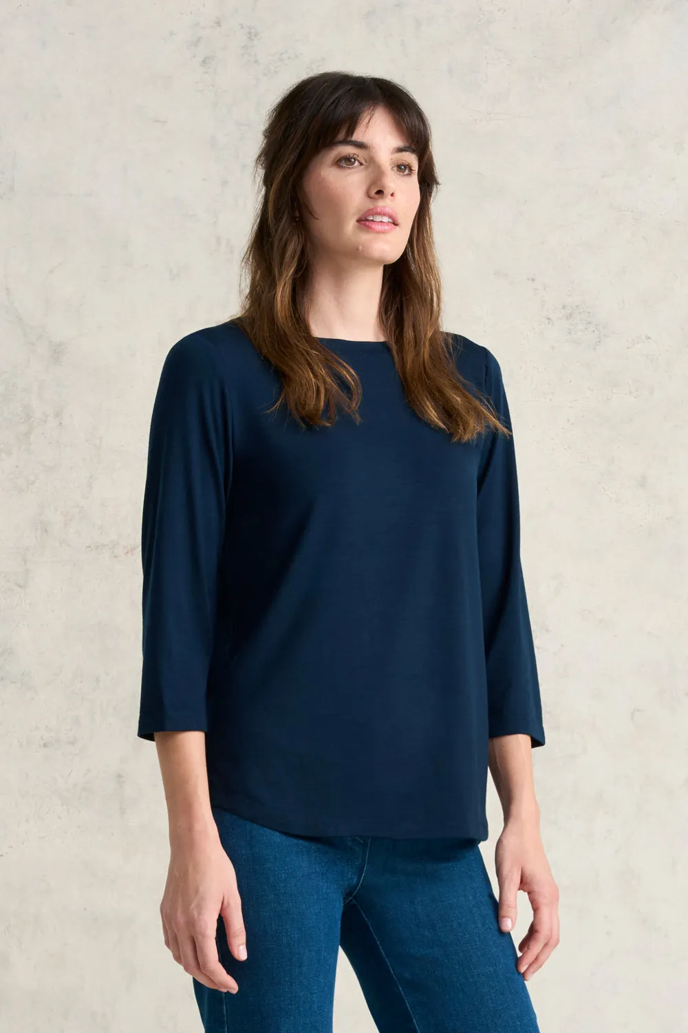 Boat Neck Top