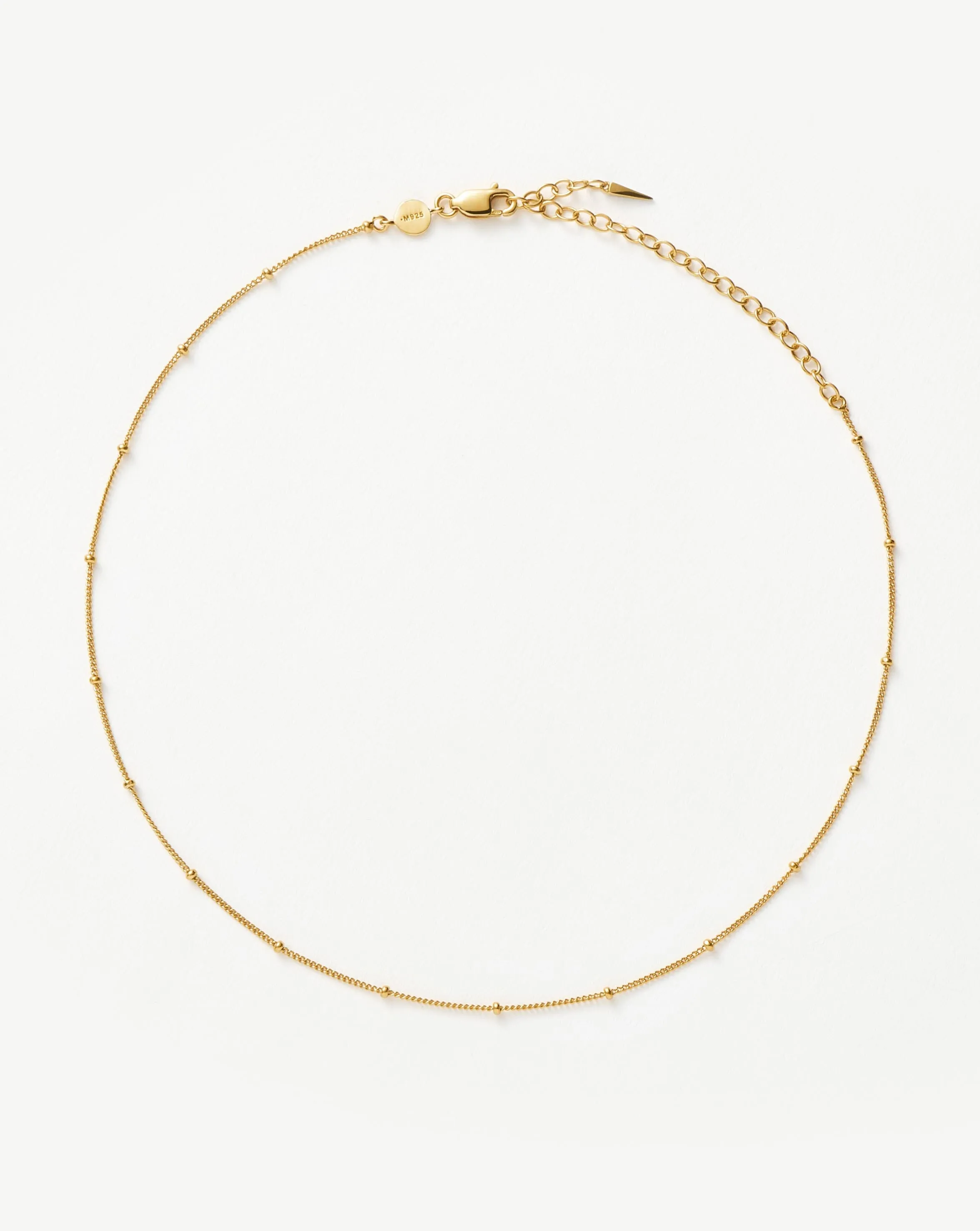 Bobble Chain Choker | 18ct Gold Plated Vermeil