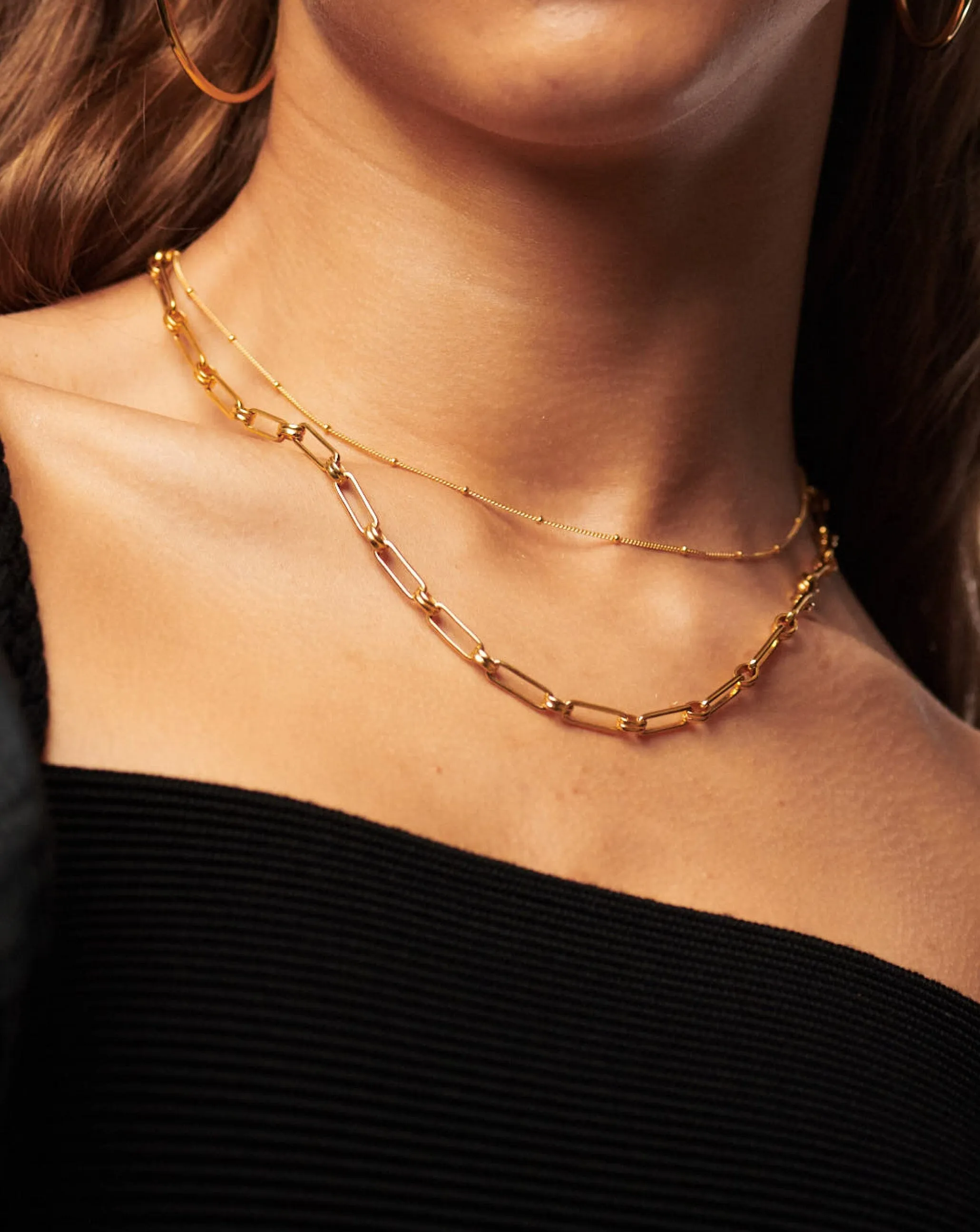 Bobble Chain Choker | 18ct Gold Plated Vermeil