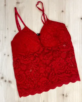 Bralette Vintage In Pizzo Taglia S