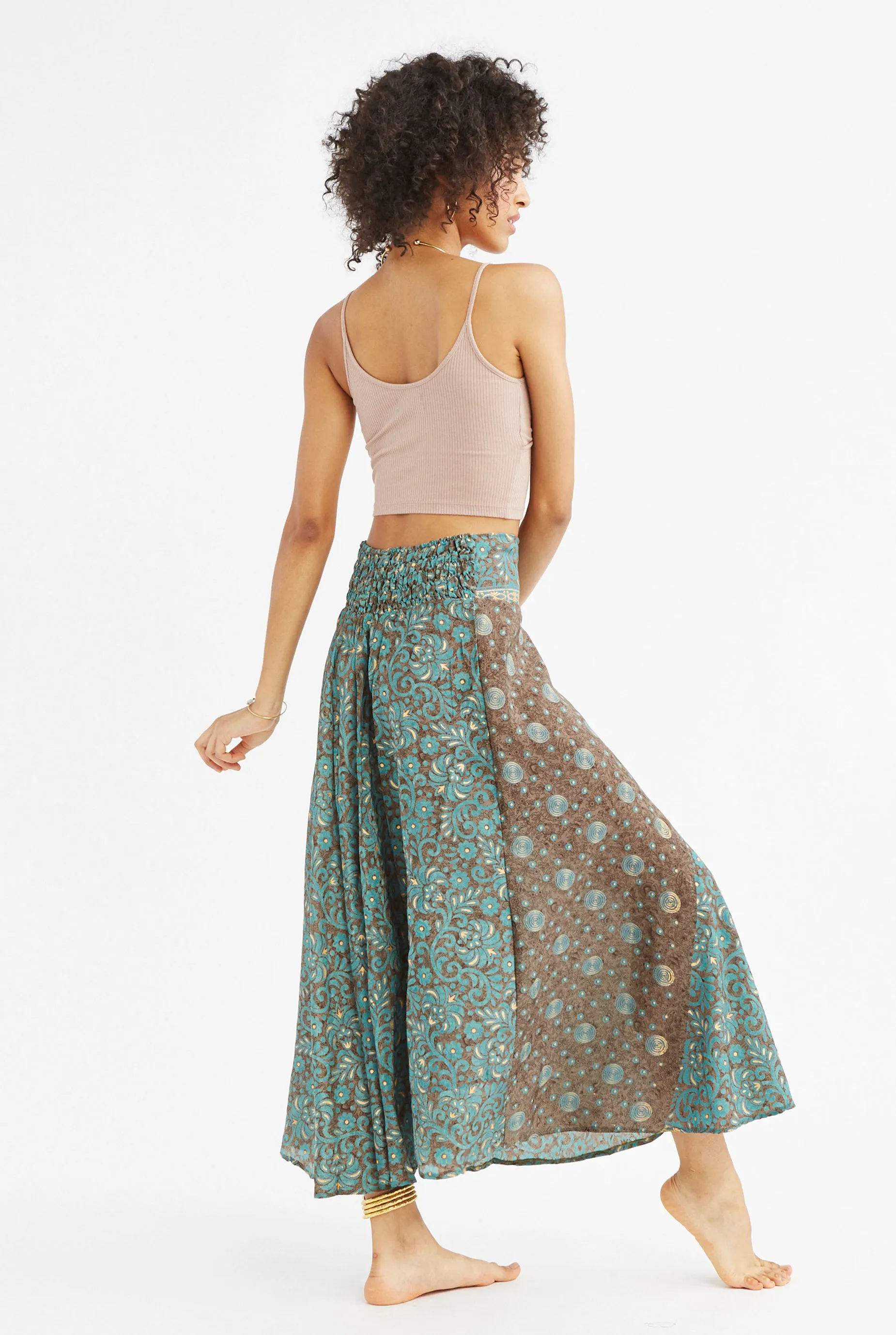 Camila Silk Skirt