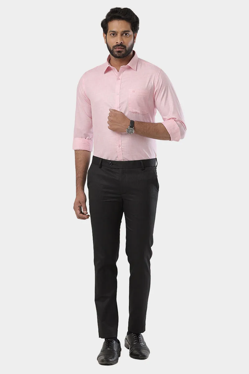 Cardiff - Light Pink Formal Shirt For Men | Ariser