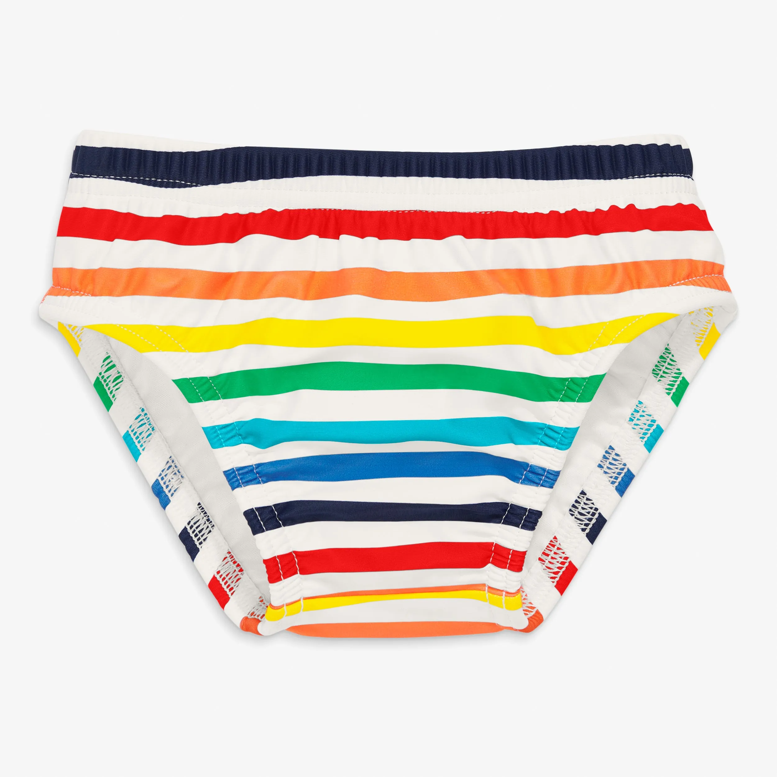 Clearance swim diaper in rainbow stripe