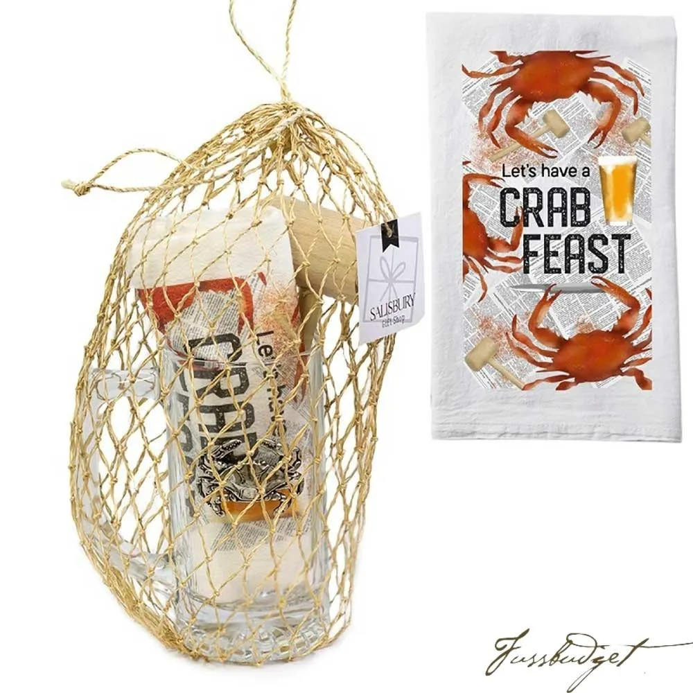 CRAB FEAST TANKARD G/SET