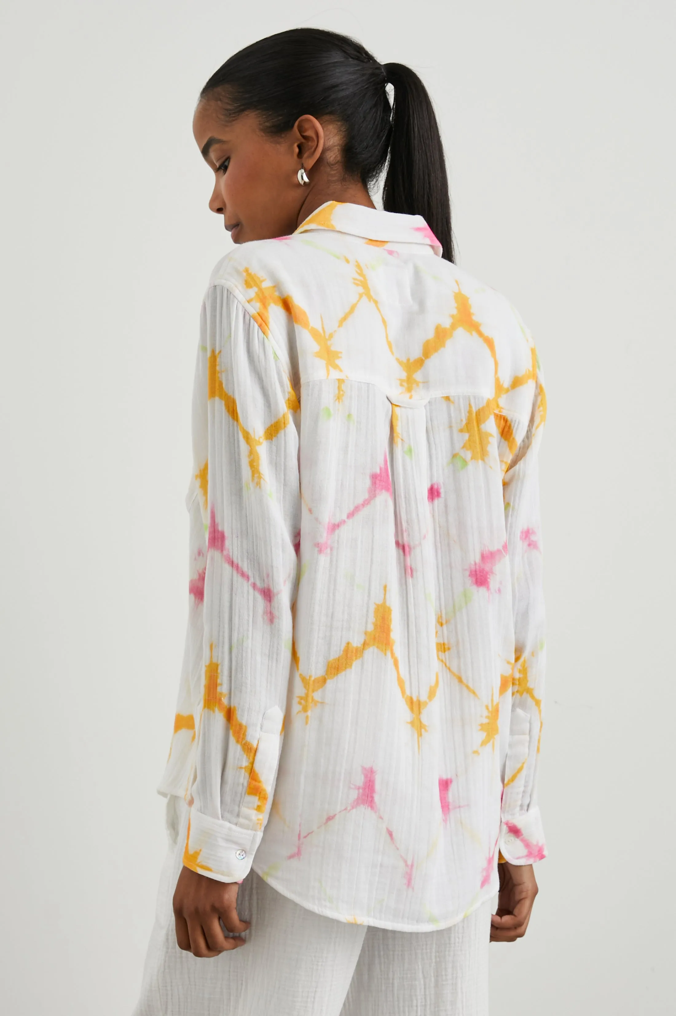 ELLIS NEON KALEIDOSCOPE LONG SLEEVE SHIRT