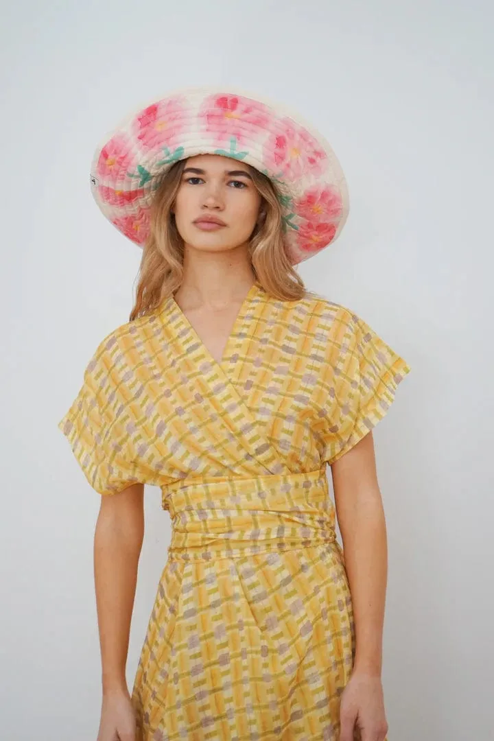 Essaouira Rito Dress in Yellow - Romualda