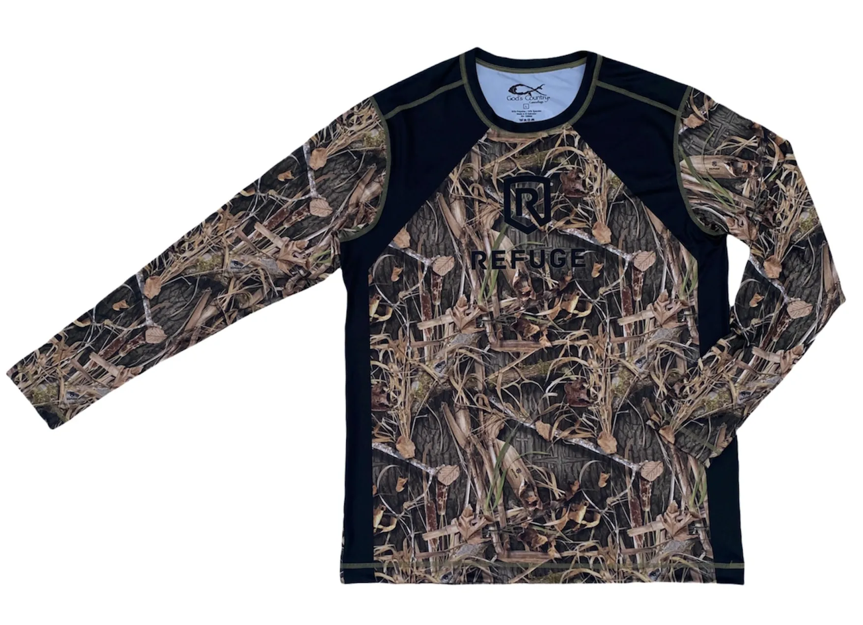 God's Country Camouflage Refuge Performance Shirt