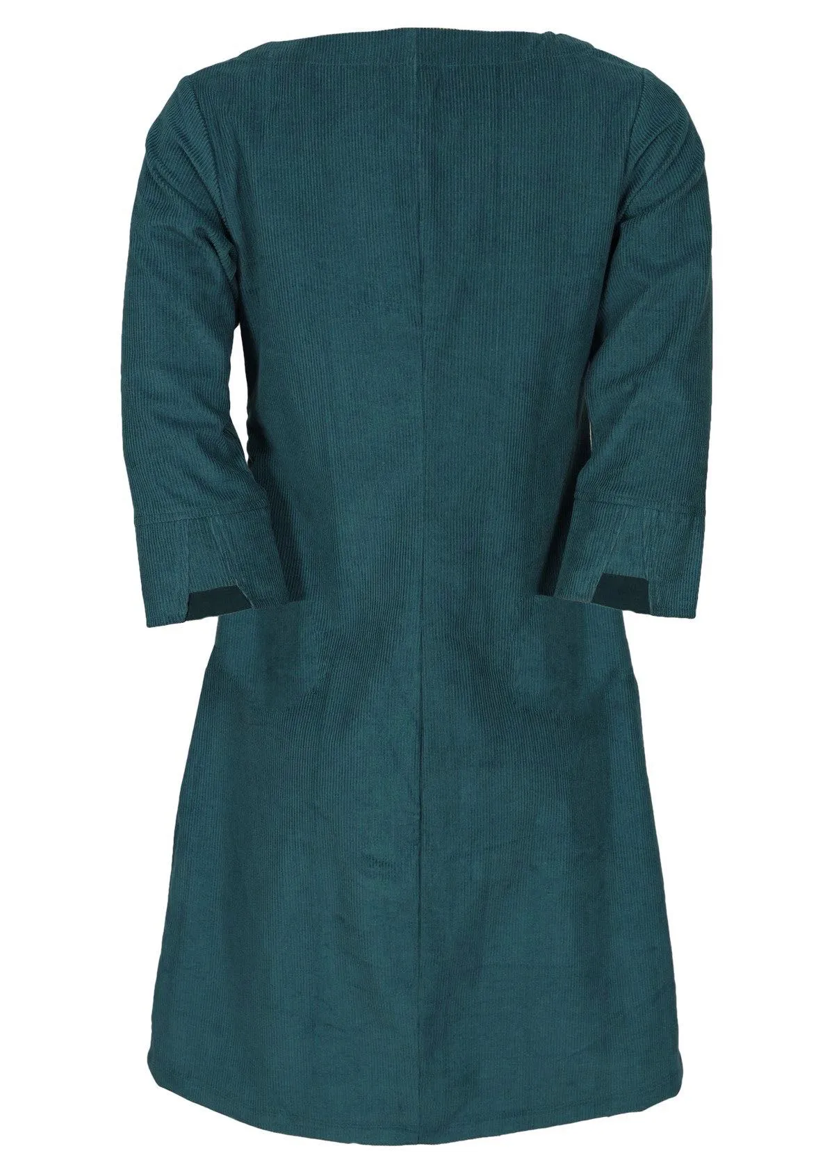 Jamie Corduroy Dress Deep Teal