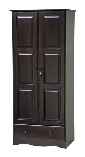 Kaulage Java Wardrobe with 2 Shelf