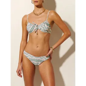 Kivari Mirage Gathered Bikini Top