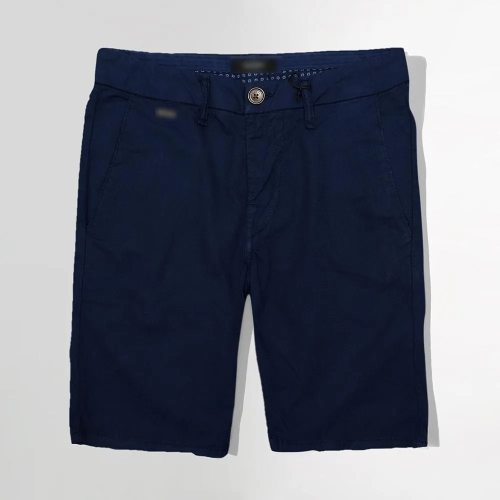 Men Pure Cotton Textured Chino Shorts (2926)