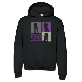 Minecraft Are You Smarter Than an Enderman Kids Hooded Sweatshirt