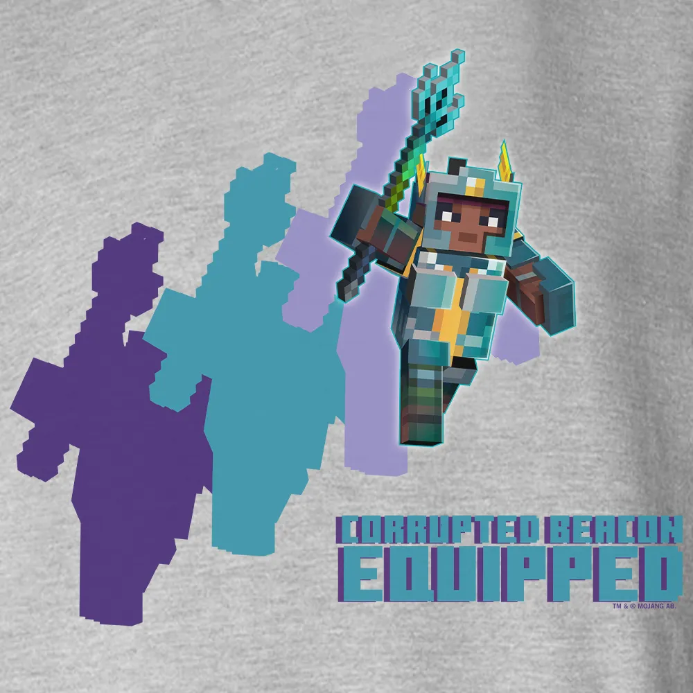 Minecraft Dungeons Corrupted Beacon Equipped Hooded Sweatshirt