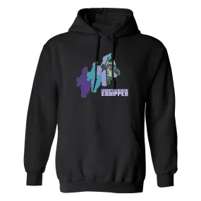 Minecraft Dungeons Corrupted Beacon Equipped Hooded Sweatshirt