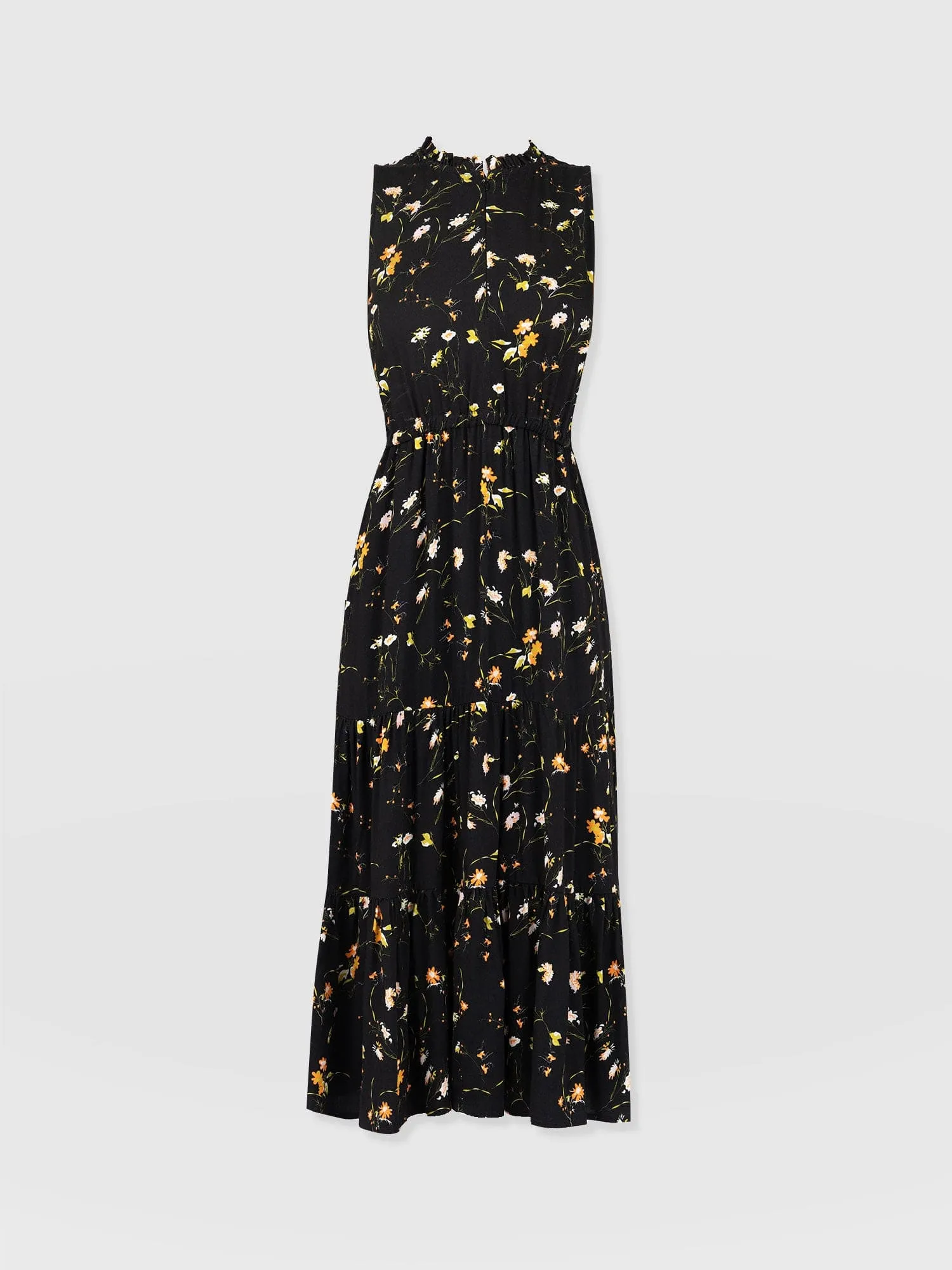 Orla Dress - Black Floral