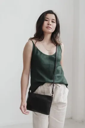 Paz - Cactus Leather Crossbody Vegan Bag