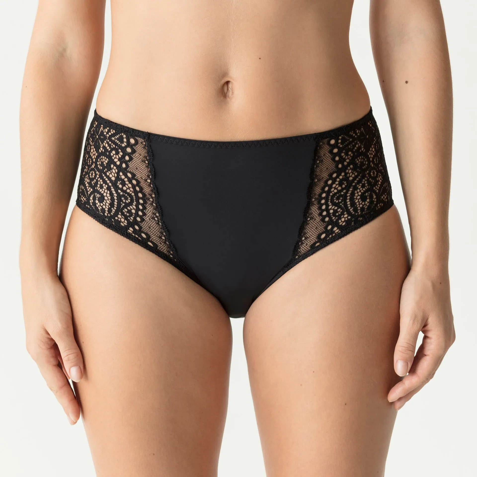 Prima Donna Full Briefs - Twist I Do - Black , Skin