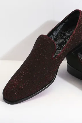 "Cash" Red Couture 1901 Tuxedo Shoes