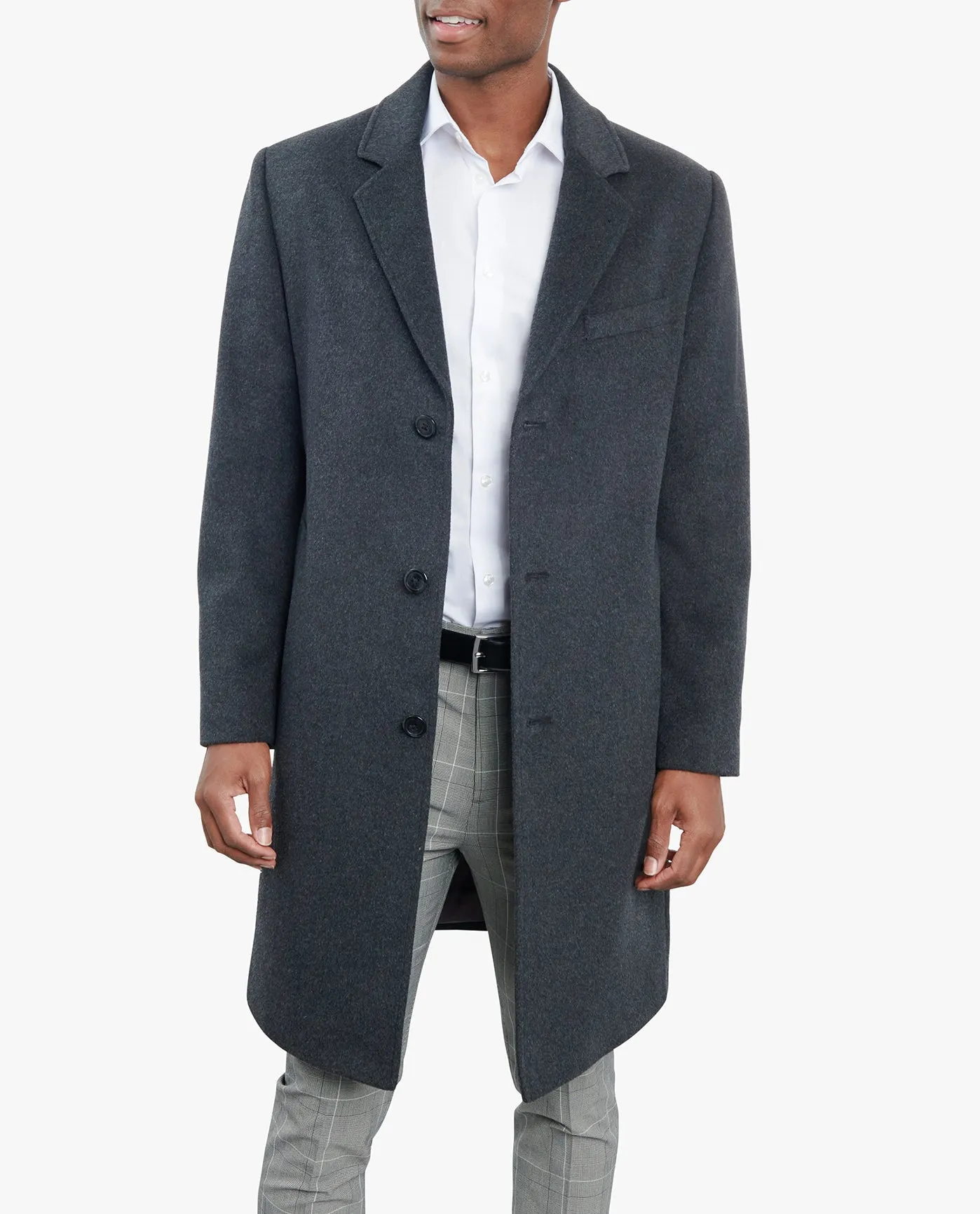 SIGNATURE 42" SINGLE BREASTED WOOL JACKET