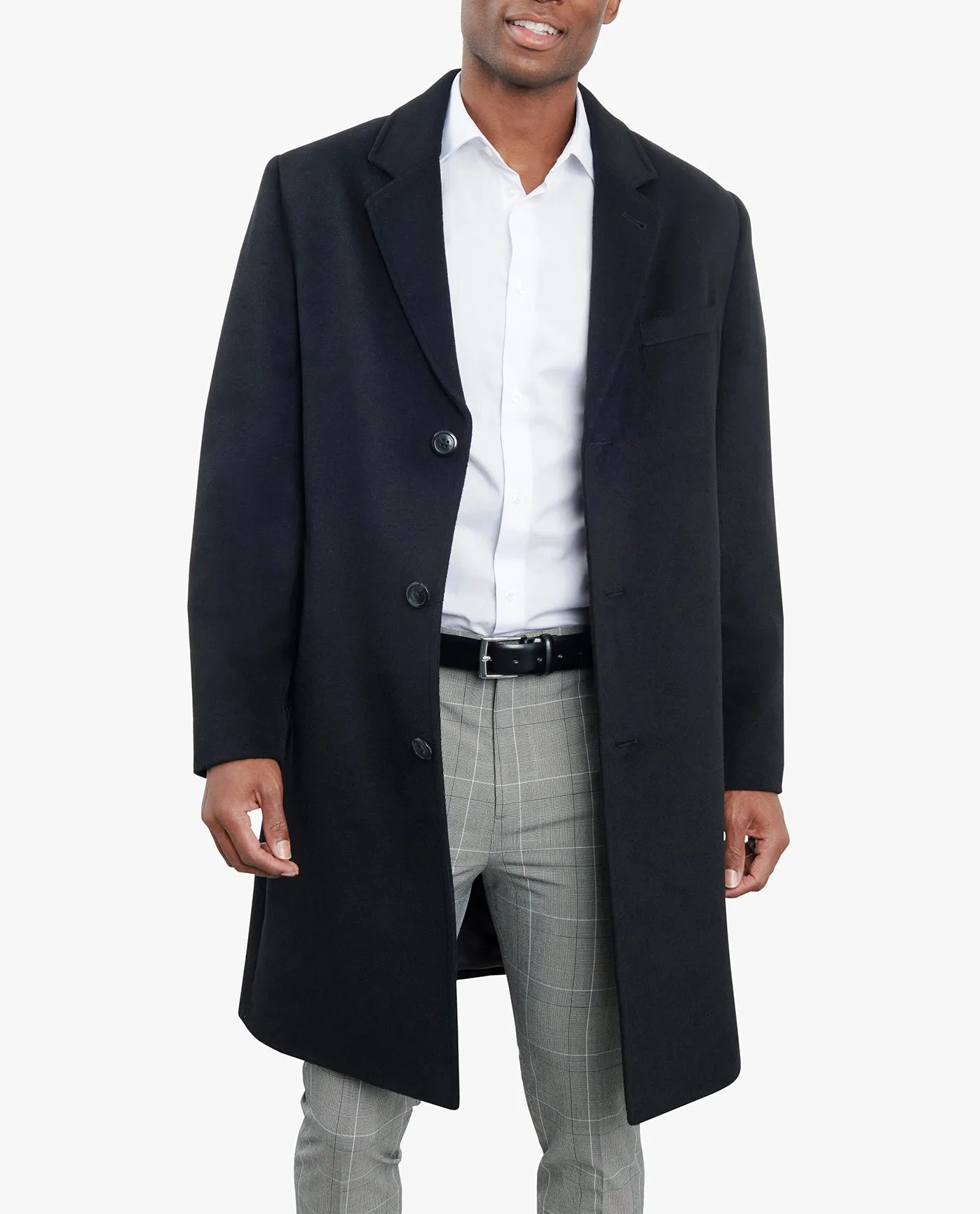 SIGNATURE 42" SINGLE BREASTED WOOL JACKET