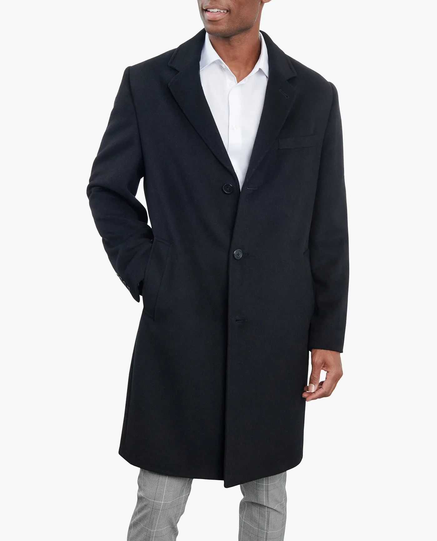 SIGNATURE 42" SINGLE BREASTED WOOL JACKET