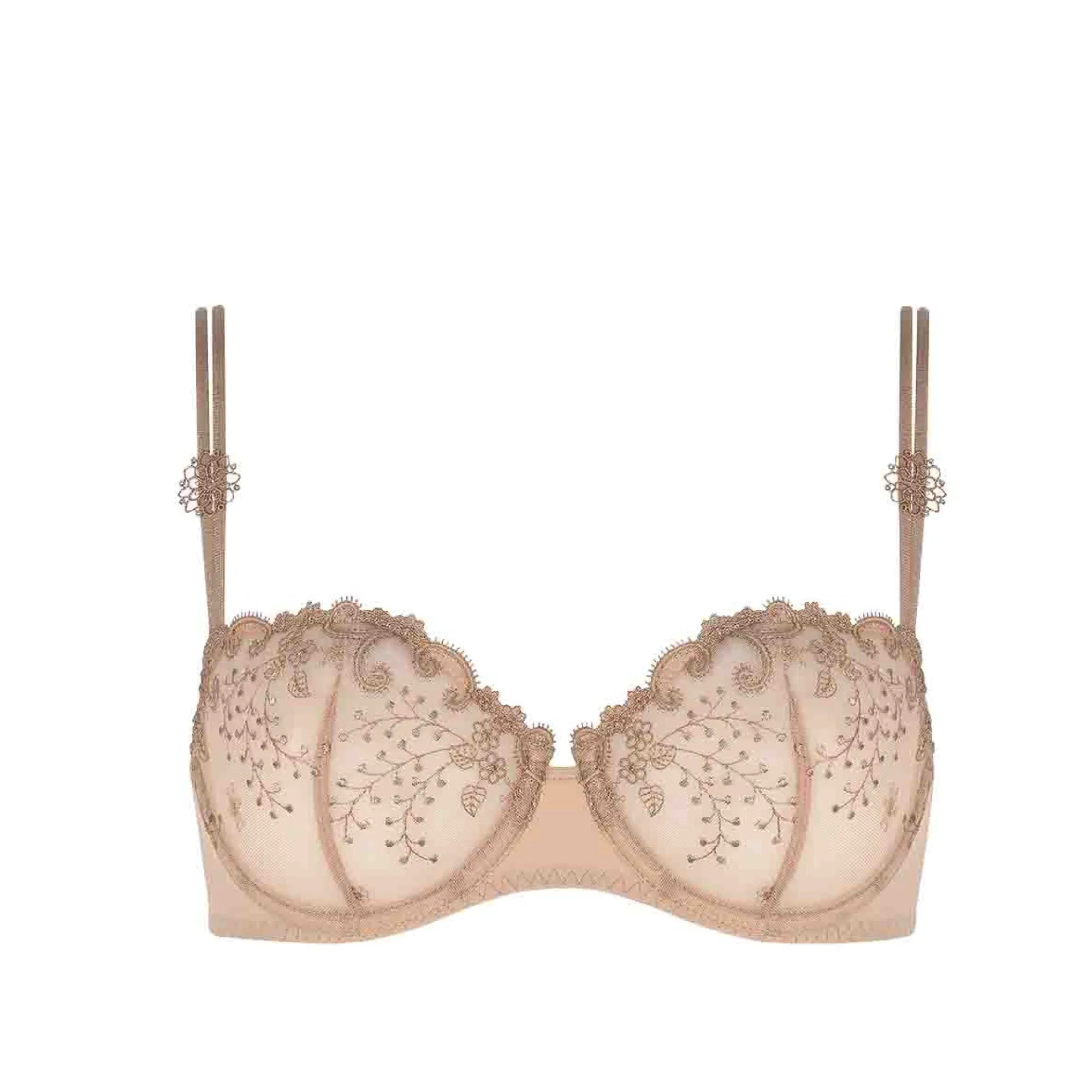 Simone Perele Half Cup Bra - Delice - Copper